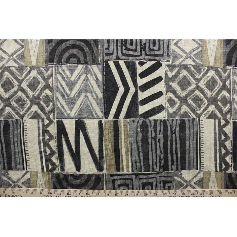 Covington Kenobi Fabric in Stone