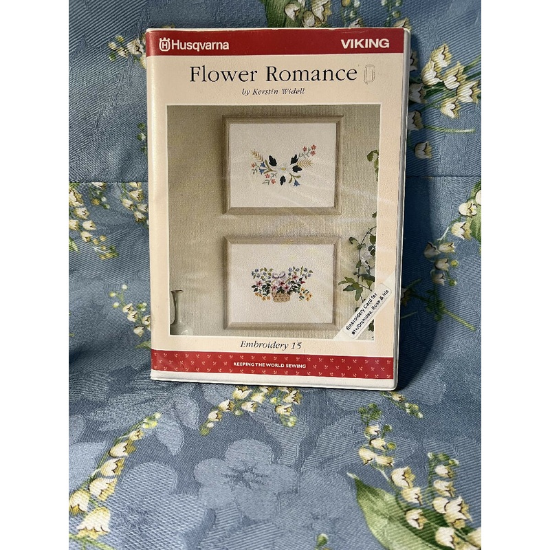 Husqvarna Viking Embroidery 15 Embroidery Card