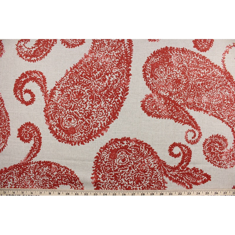 Jennifer Adams Home Henley Henna in Red