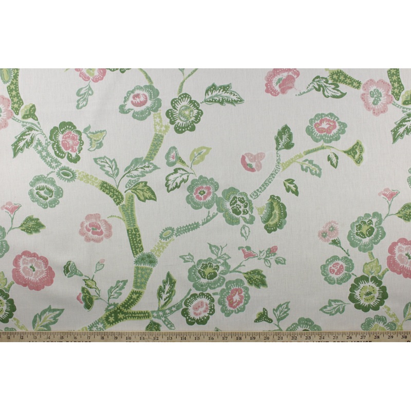 Madcap Cottage Blossom Dearie Fabric in Celery