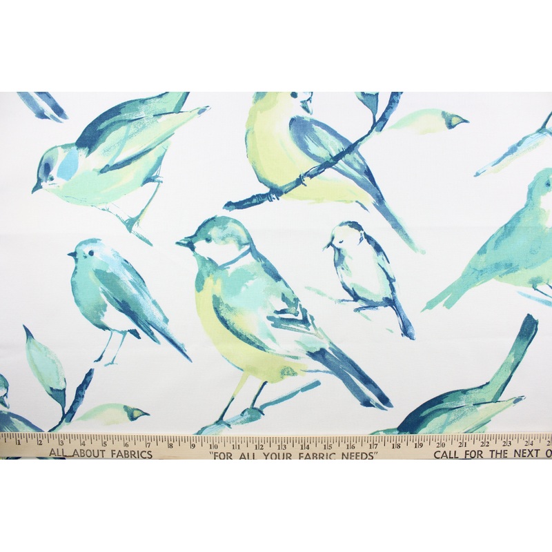 Platinum Collection Richloom Birdwatcher in Turquoise