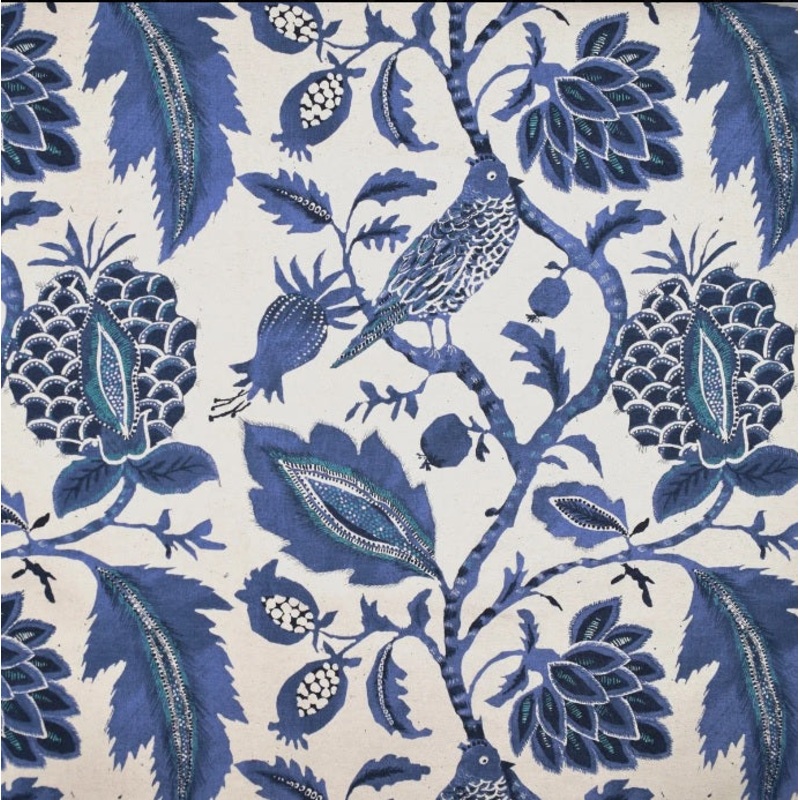 Richloom Nightingale Fabric in Indigo