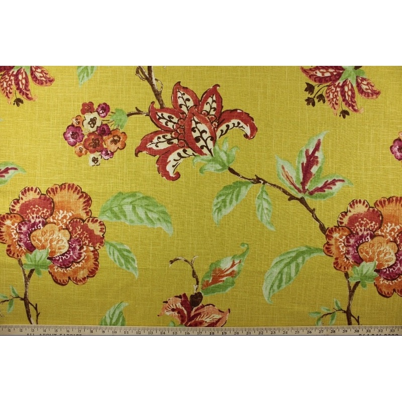 Robert Allen Les Fauves Fabric in Sunshine