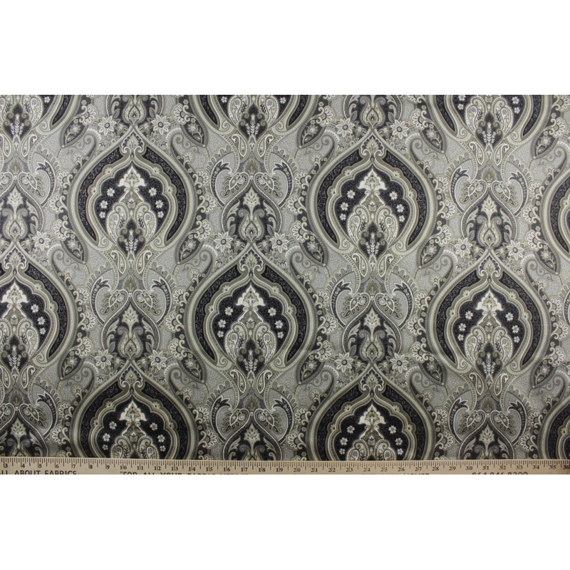 Swavelle Mill Creek Tadeya Fabric in Ash