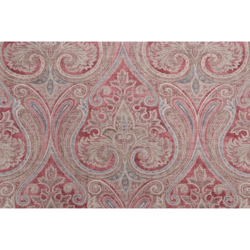 Waverly Quiet Place Fabric in Rouge