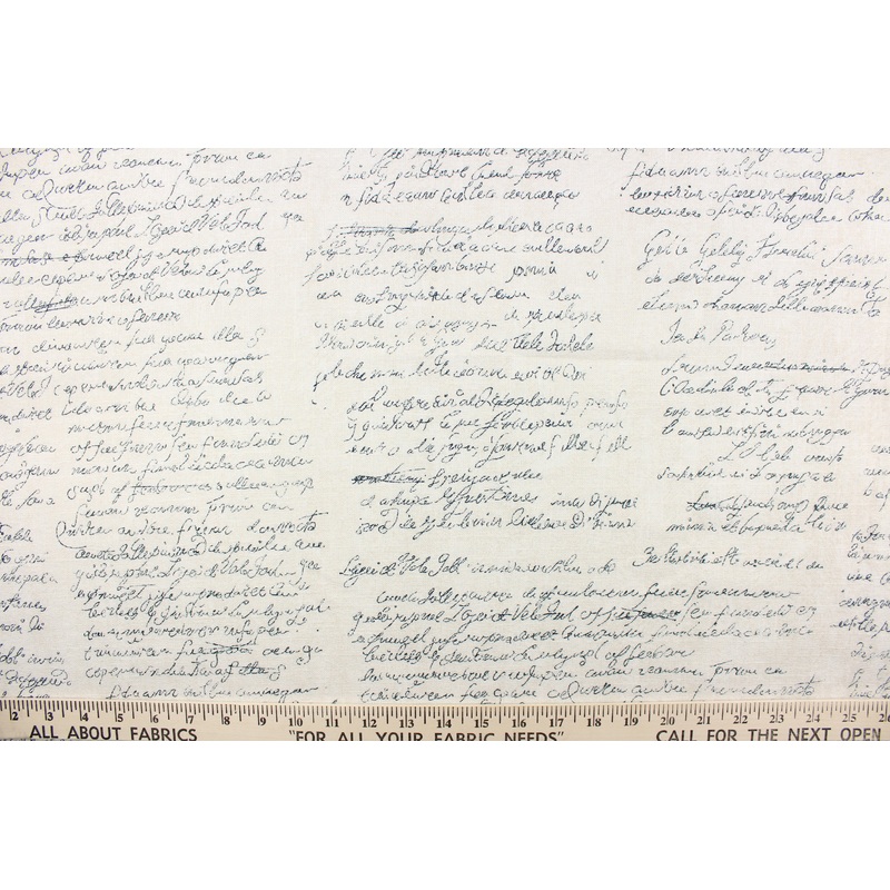 Waverly Scripted in Indigo