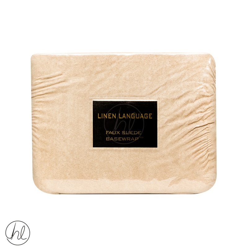 Base Cover Suede Beige Single