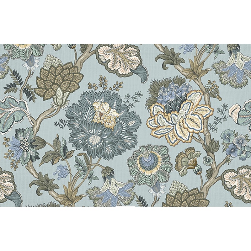 Belle Maison Adira Jacobean Fabric in Spa
