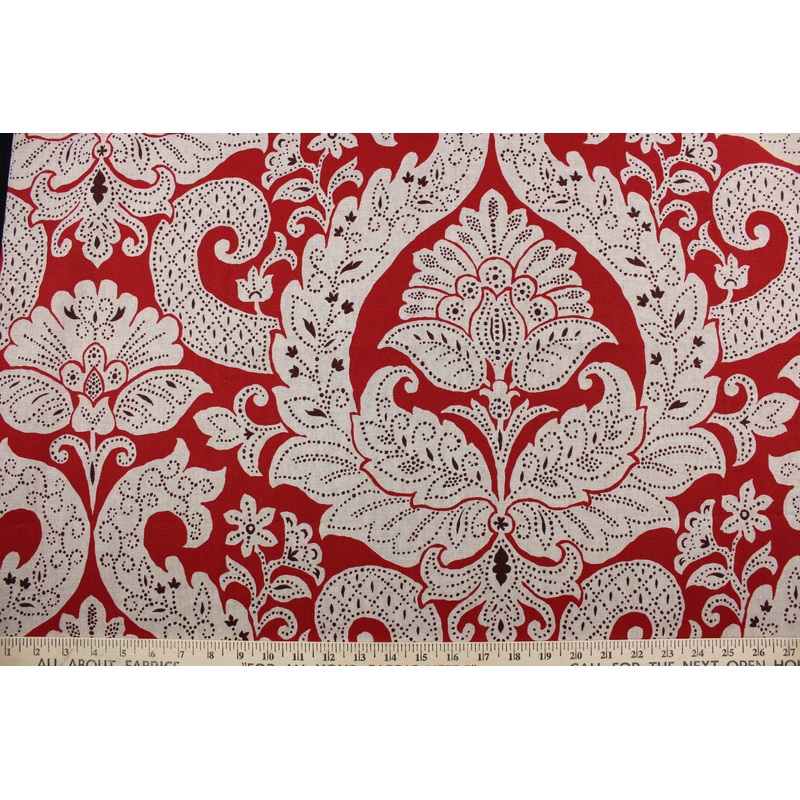 Duralee Fabrics Betsy in Red