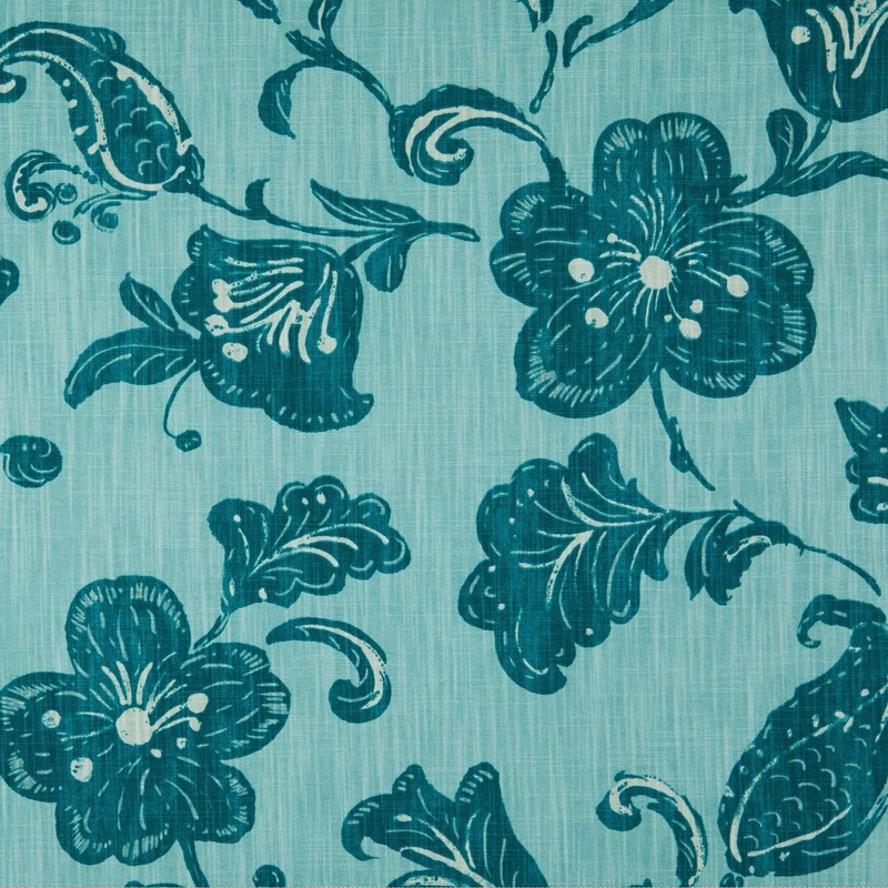 Duralee Lowanna Fabric in Tourmaline