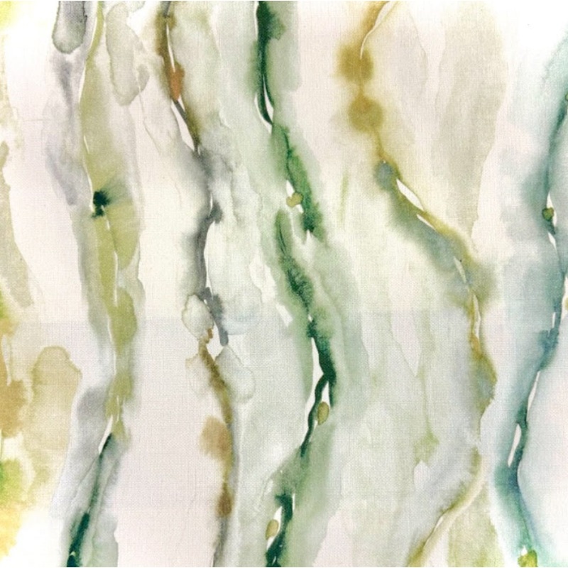 Hamilton Fabrics Sagano Watercolor Fabric in Jade
