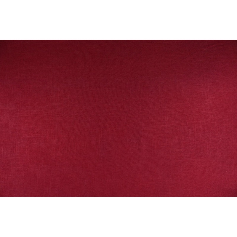 Haney Linen Fabric in Wine