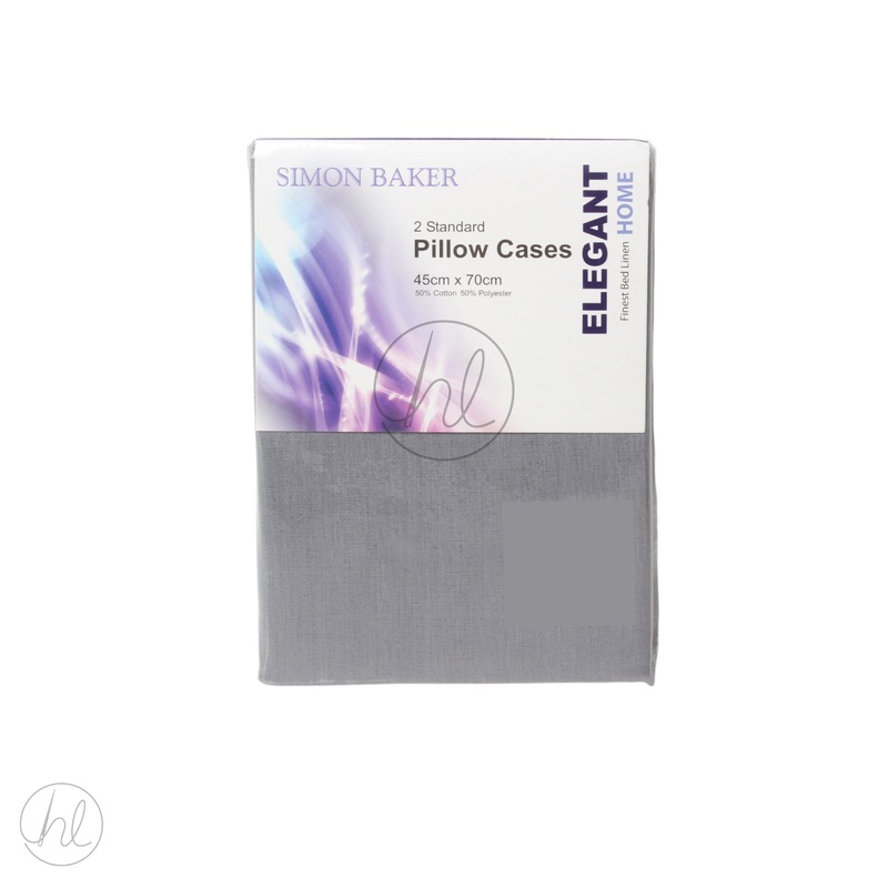 PILLOW CASES STD POLY CTTN PLATINUM FREE 1