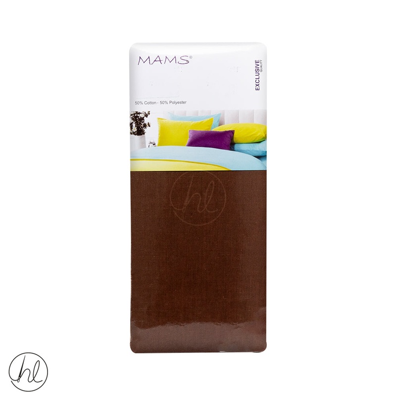 Polycotton Fitted Sheet Extra Depth Light Brown King