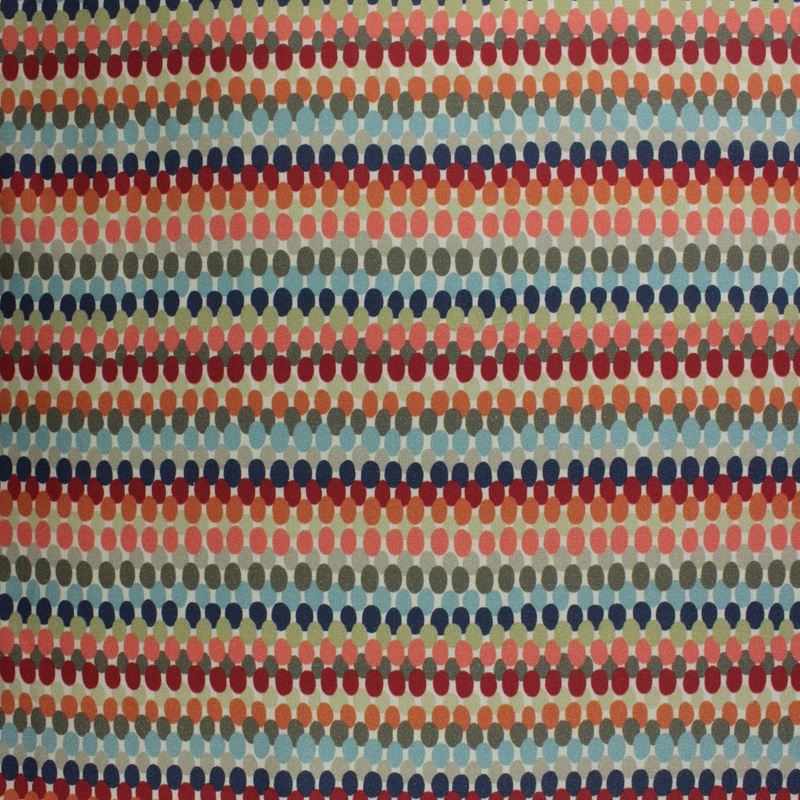 Richloom Off Campus Fabric in Fiesta