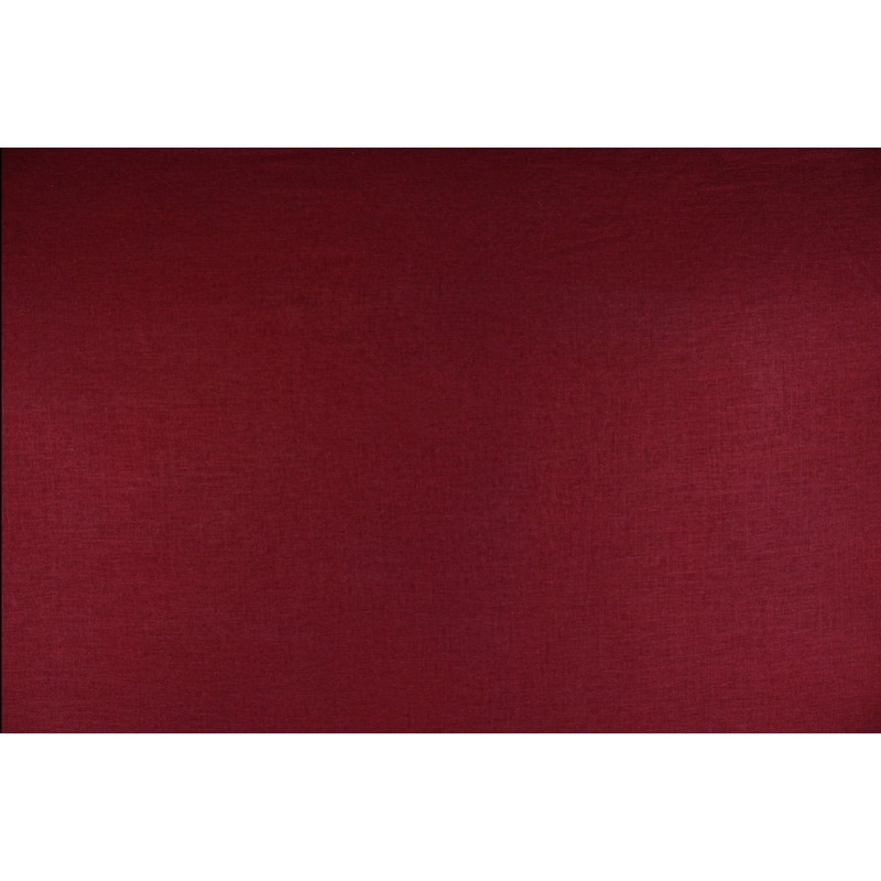 Robert Allen Fabrics Linen Slub Fabric in Crimson