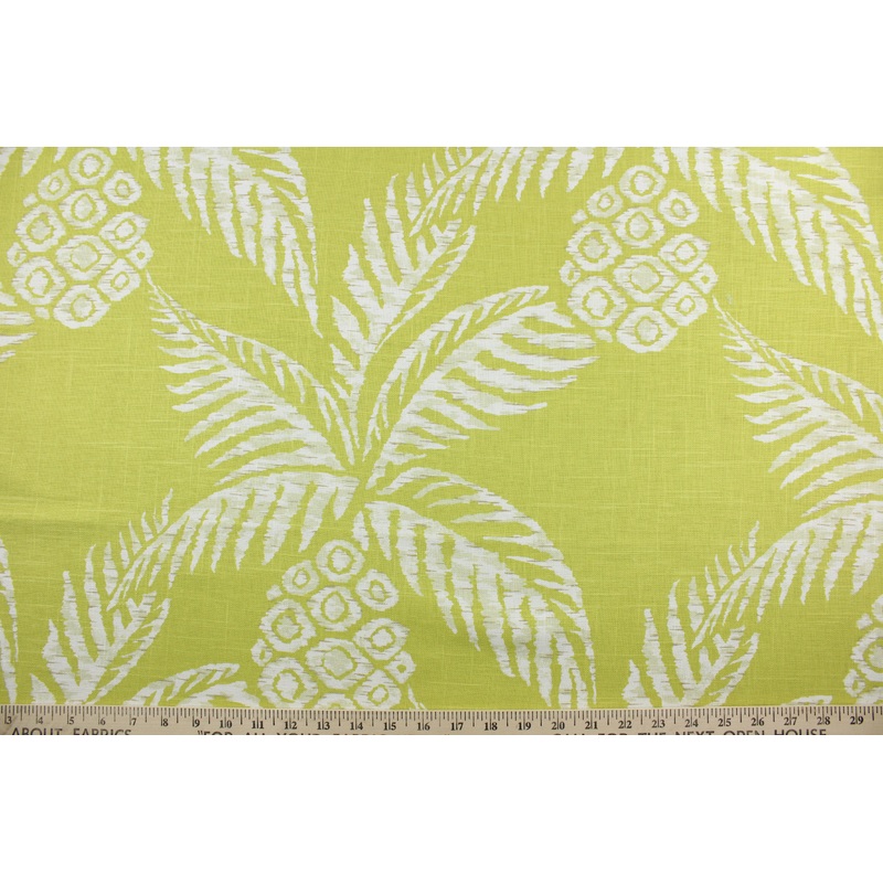 Robert Allen Linen Blend Pina in Peridot