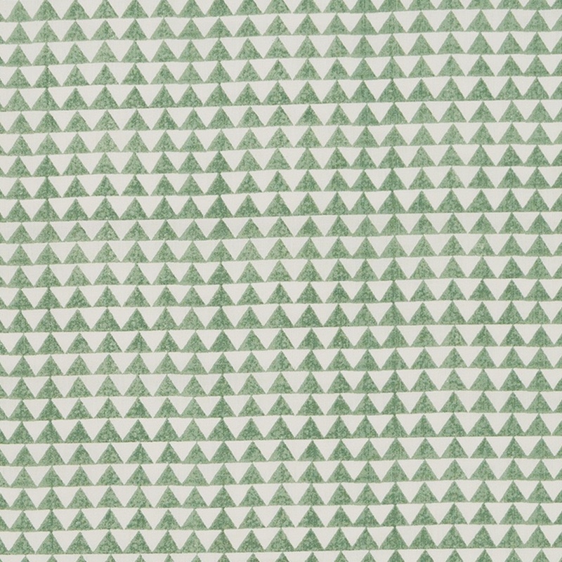 Robert Allen Pyramid Print Fabric in Jade