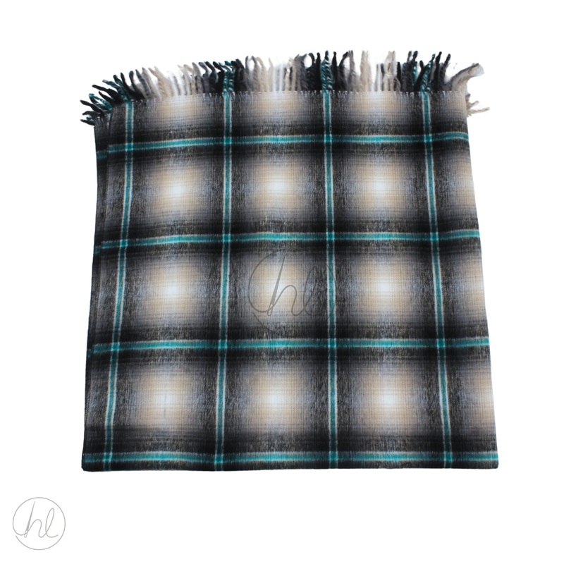 BLANKET ARANDA TOP CHECK D/GREY FREE 1