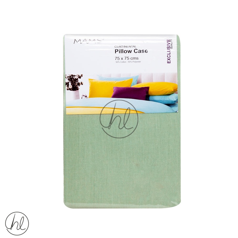 Continental Pillow Cases Fern Green 75x75cm