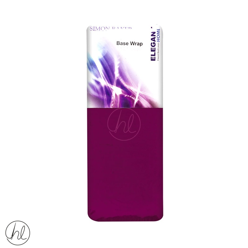 Extra Depth Base Cover Polycotton Purple 3/4