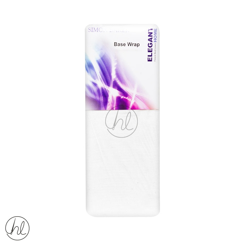 Extra Depth Base Cover Polycotton White King