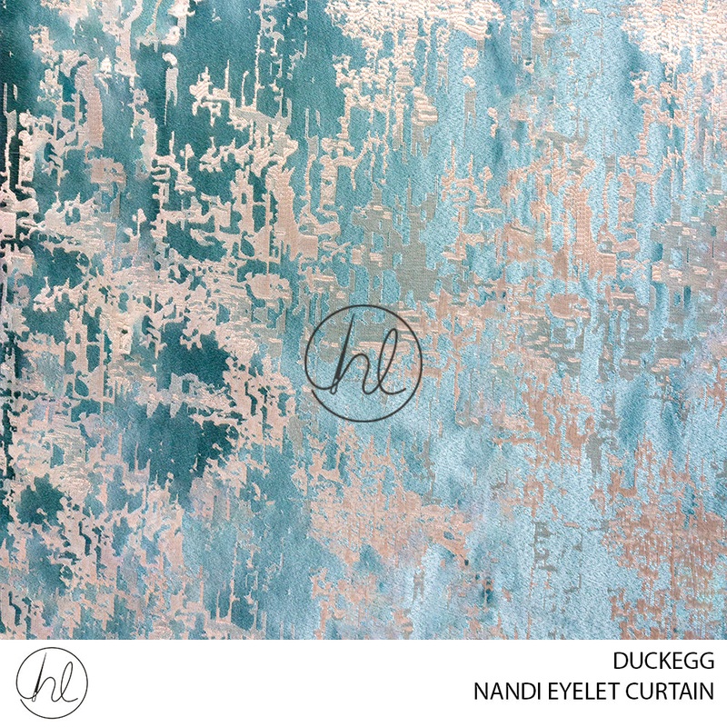 EYELET READY-MADE CURTAIN NANDI DUCKEGG 230X223CM