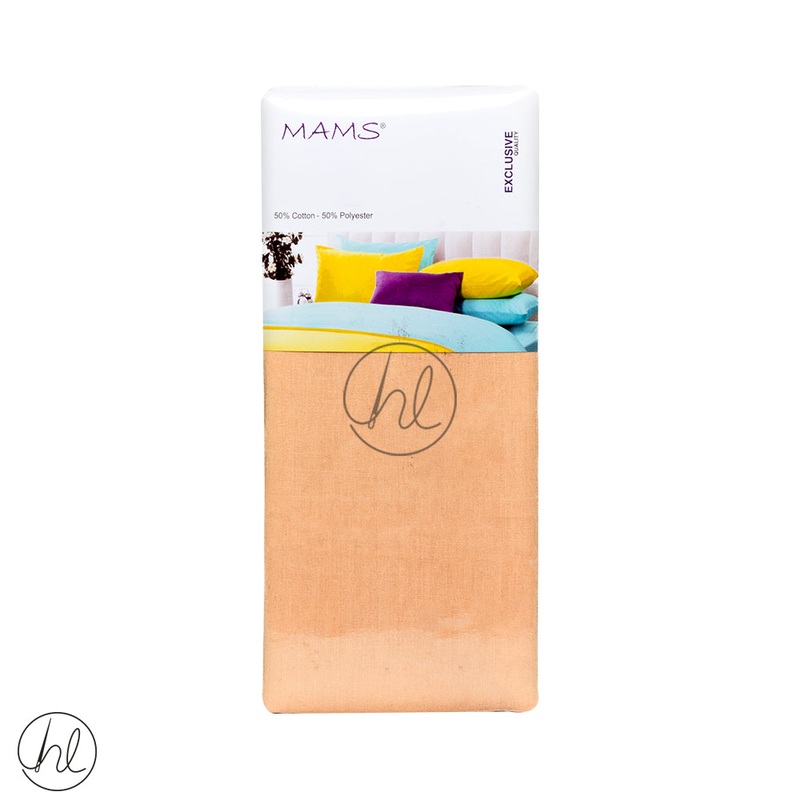 FITTED SHEET EXTRA DEPTH PEACH 3/4