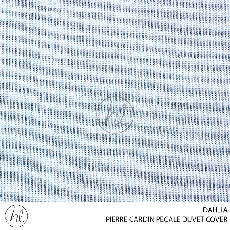 PERCALE DUVET COVER DAHLIA DUCK EGG SUPER KING