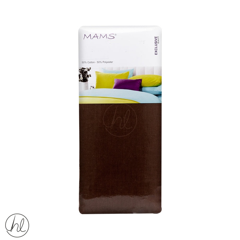 Polycotton Fitted Sheet Extra Depth Chocolate King