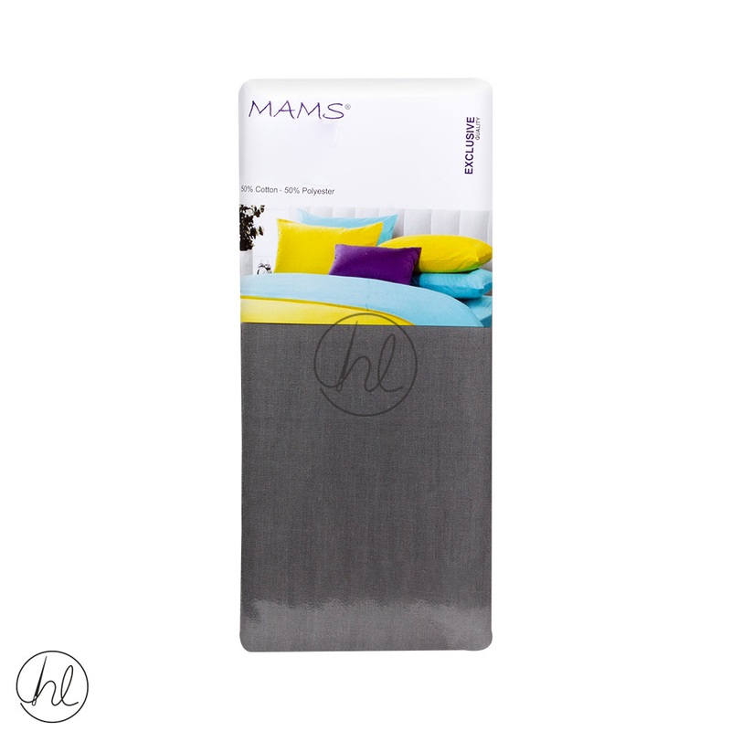 Polycotton Fitted Sheet Extra Depth Platinum Single