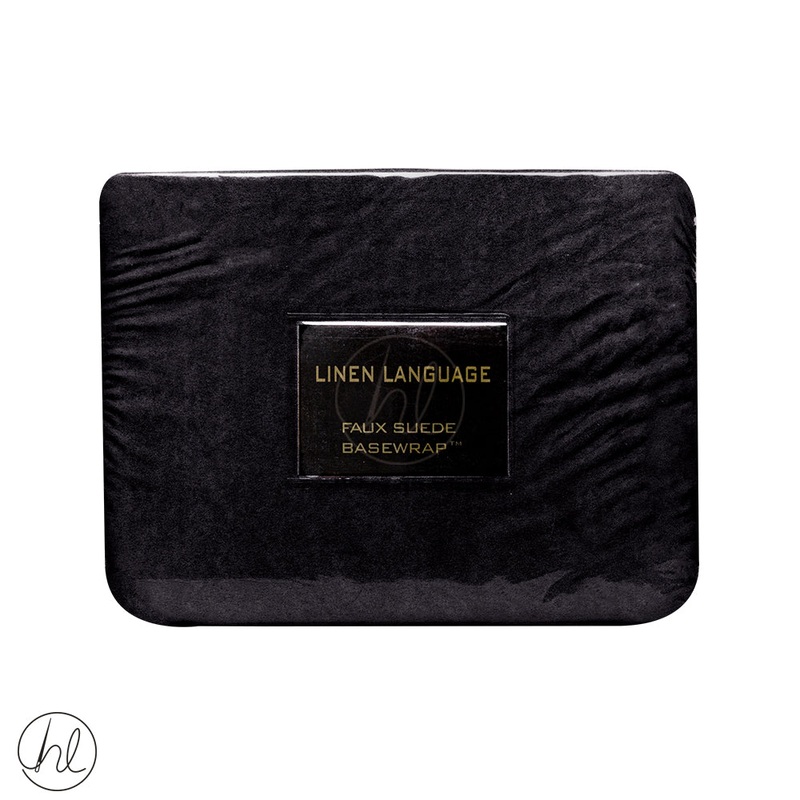 Base Cover Suede Black King XL