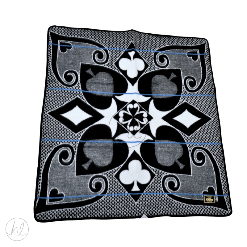BLANKET ARANDA KHOTSO MINI BLK/WHT FREE 1