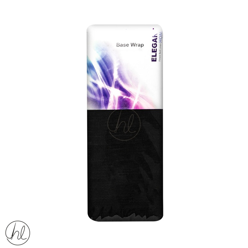 Extra Depth Base Cover Polycotton Black King