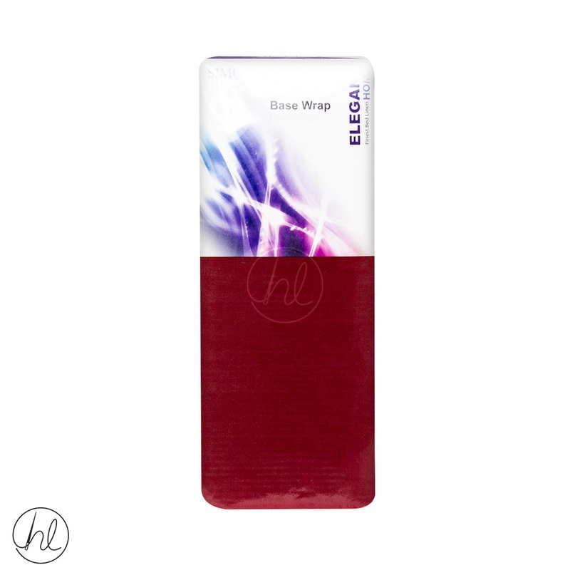 Extra Depth Base Cover Polycotton Burgandy 3/4