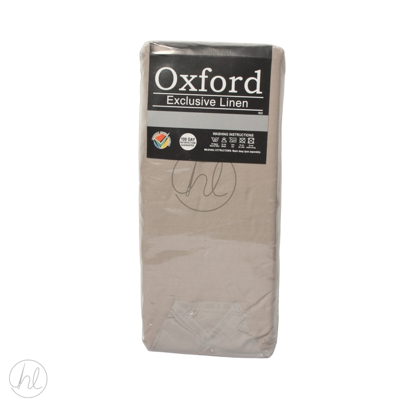 FITTED SHEET EXD T144 NATURAL 3/4 1