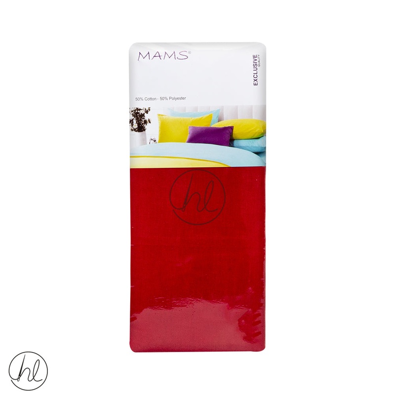 Polycotton Flat Sheet LS Red Queen