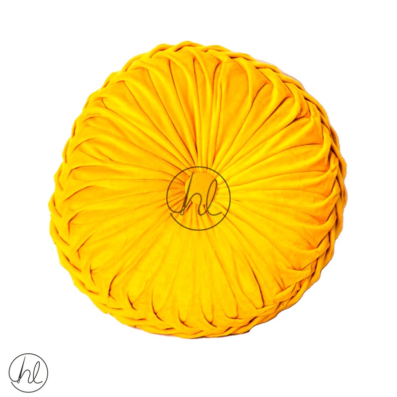 ROUND SCATTER CUSHIONABY-4309 YELLOW