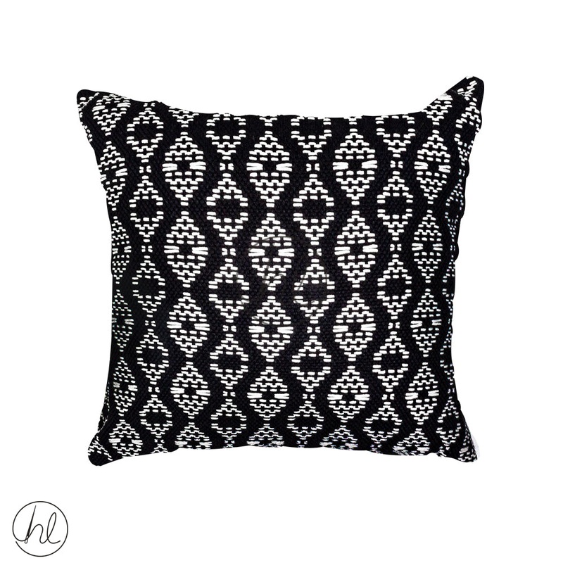 SCATTER CUSHION ABY-4729 BLACK 45X45CM