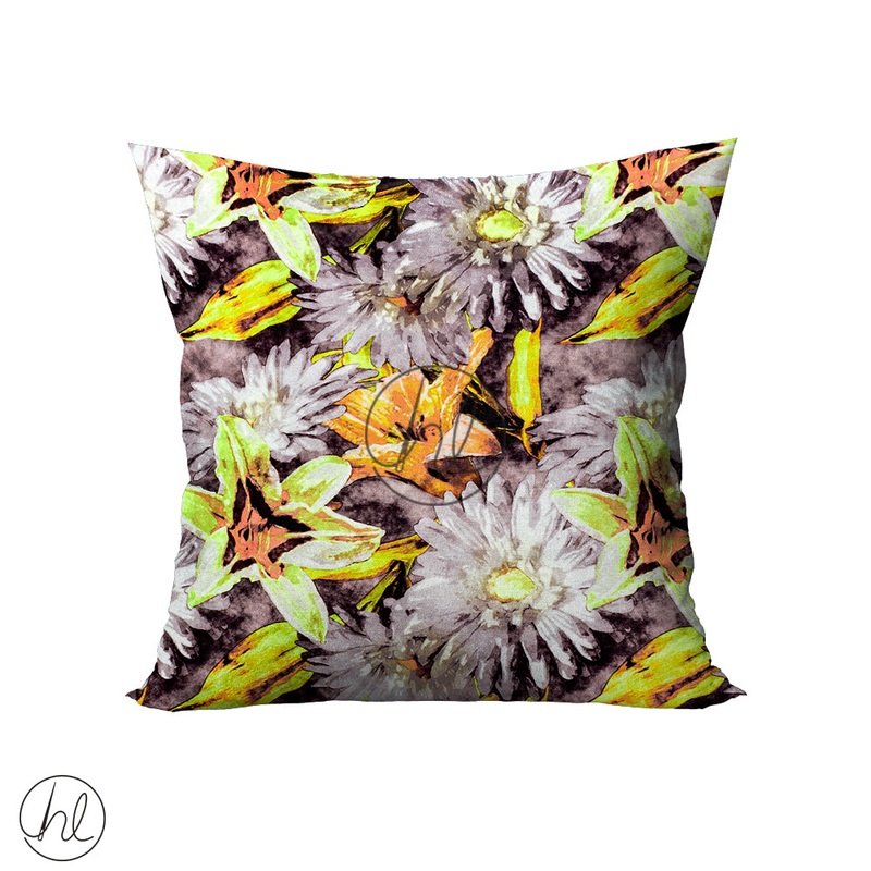 UPHOLSTERY SCATTER CUSHION ASSORTED ORANGE 50X50CM