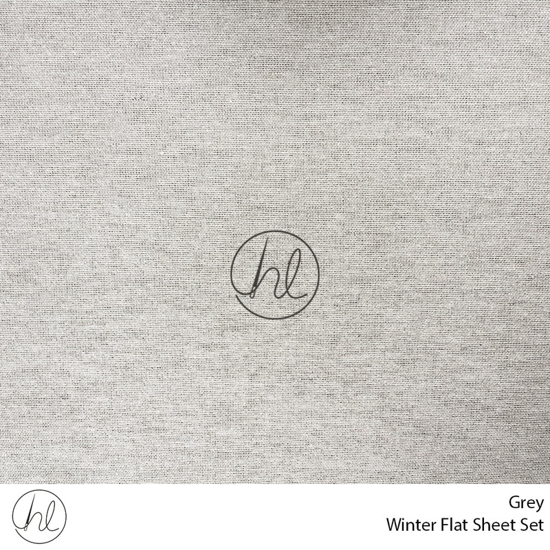 Winter Flat Sheet (LS) (Grey) (King)