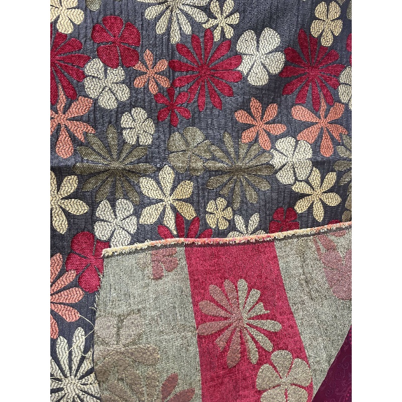 58'W x 40" - 70's Mod Upholstery Weight Print