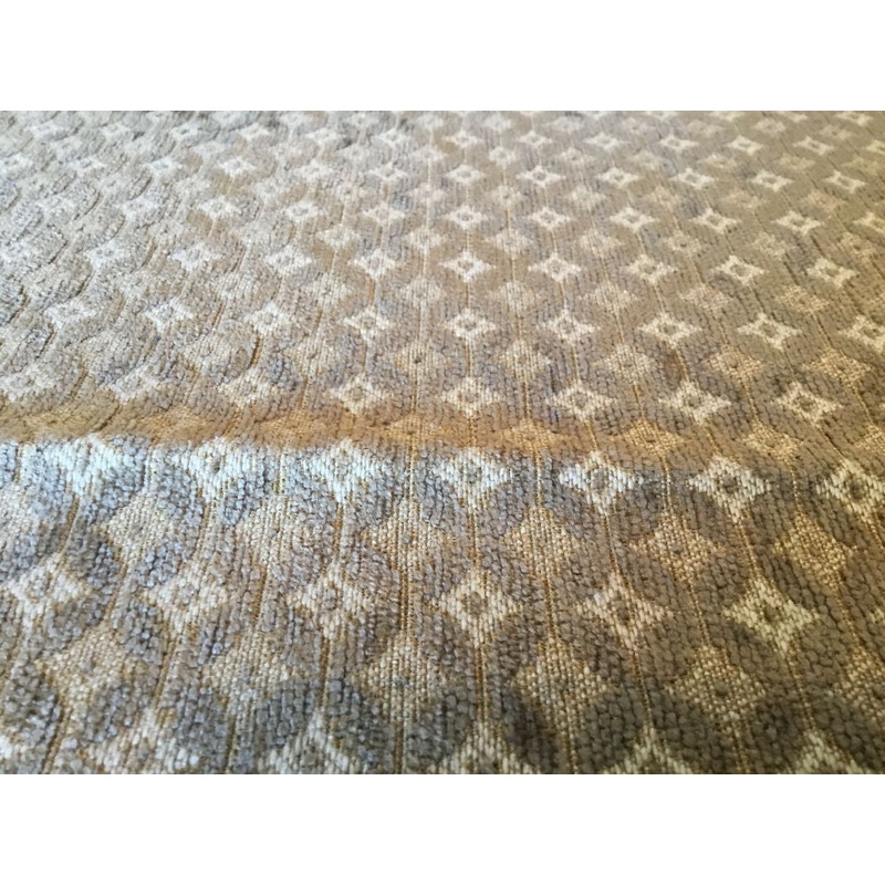 Brown tan gold upholstery 38" x 55"