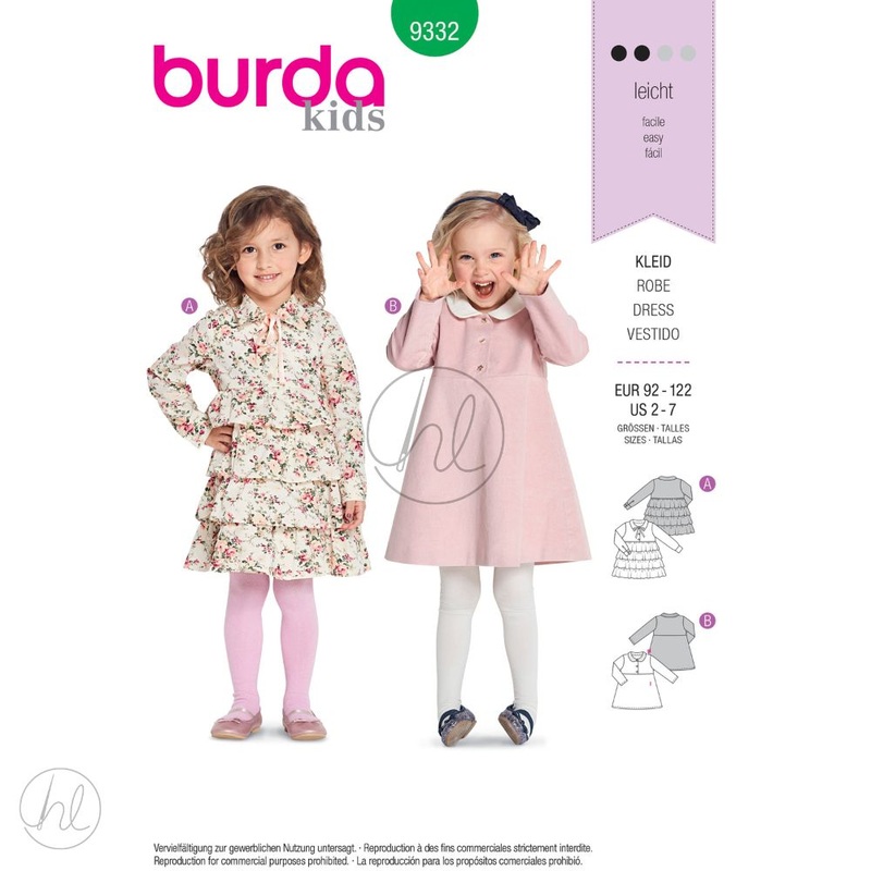 BURDA KIDS GREEN 2-7 1