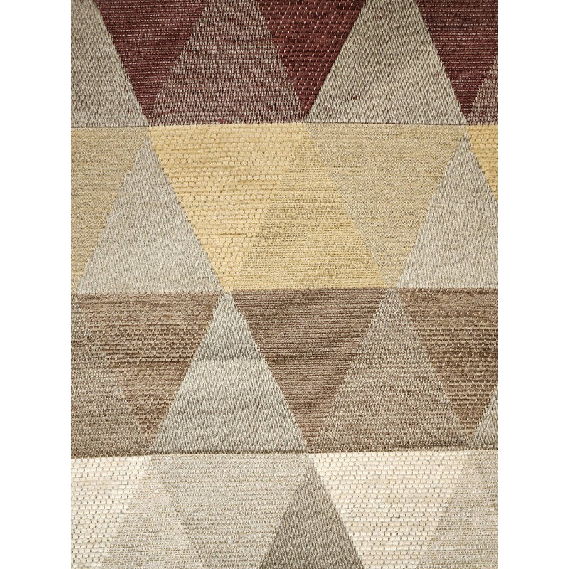 Gold/Tan/Brown/Rust Geometric Upholstery Fabric