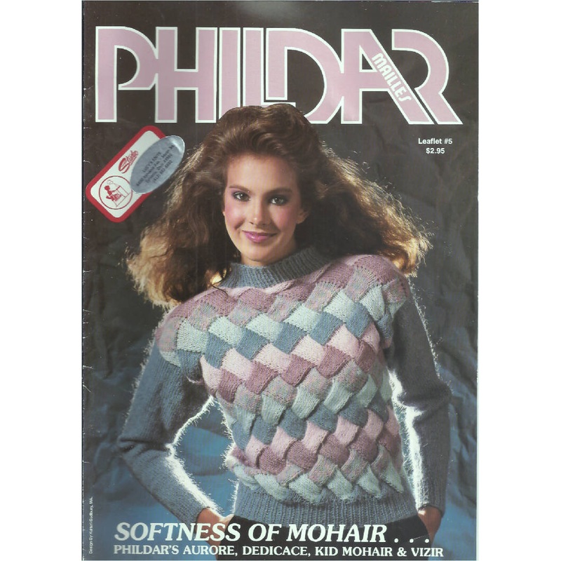 Phildar Mailles Leaflet #5 'Softness of Mohair', 1983