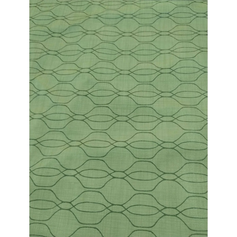 Vinyl scrap remnant green