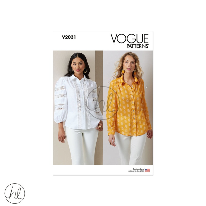 VOGUE PATTERN V2031