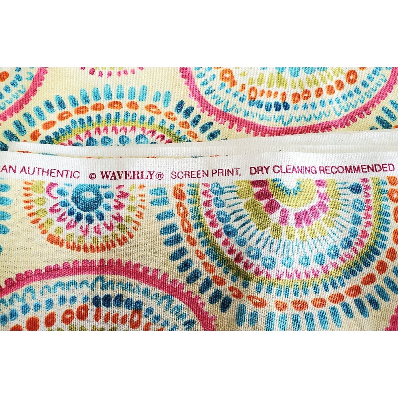 Waverly Carousel Cotton Drapery Fabric