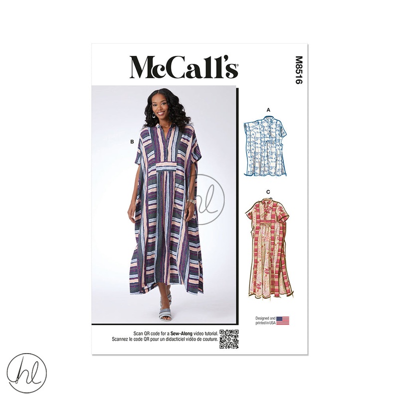 MCCALL'S PATTERN M8516